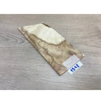 Клён Американский Волнистый заготовка накладки на головку грифа Смешанный ААА Волна АА 6х80-95х195-235 мм-0