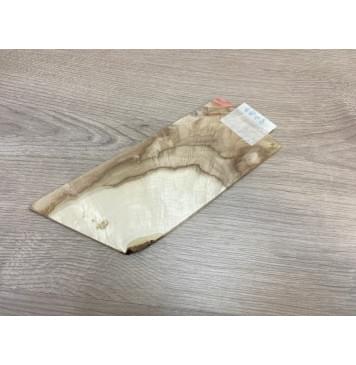 Клён Американский Волнистый заготовка накладки на головку грифа Смешанный ААА Волна АА 6х80-95х195-235 мм-6