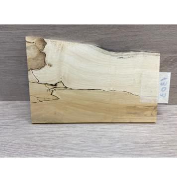 Клён Американский Spalted заготовка накладки на головку грифа под заливку Смешанный ААА 6х108-135х200 мм-4