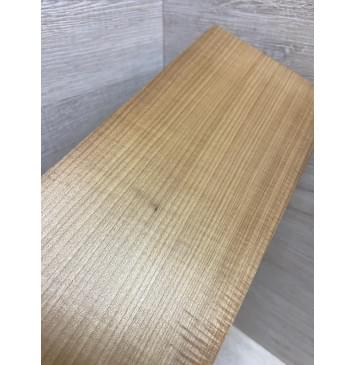 Клён Печёный 180 гр заготовка накладки на головку грифа Радиал ААА 3х112х270 мм-2