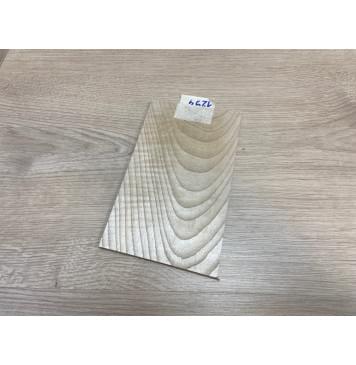 Клён Белый Явор, Волнистый заготовка накладки на головку грифа Смешанный ААА Волна А 5х118х195 мм-6