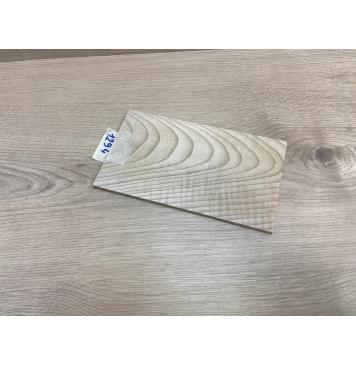 Клён Белый Явор, Волнистый заготовка накладки на головку грифа Смешанный ААА Волна А 5х118х195 мм-5