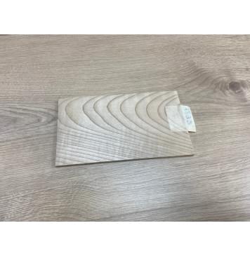 Клён Белый Явор, Волнистый заготовка накладки на головку грифа Смешанный ААА Волна А 7х118х195 мм-4