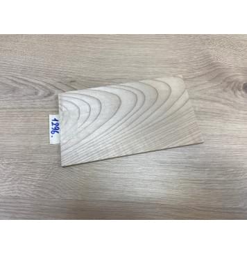 Клён Белый Явор, Волнистый заготовка накладки на головку грифа Смешанный ААА Волна А 6х118х195 мм-3