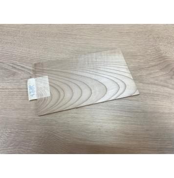 Клён Белый Явор, Волнистый заготовка накладки на головку грифа Смешанный ААА Волна А 6х118х195 мм-4