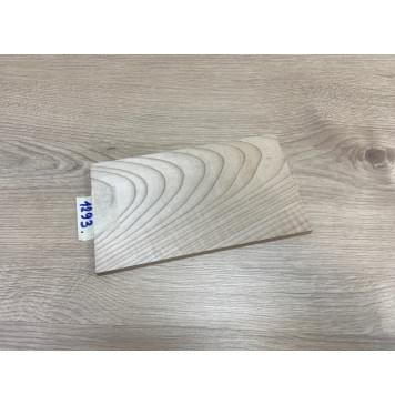 Клён Белый Явор, Волнистый заготовка накладки на головку грифа Смешанный ААА Волна А 9х118х195 мм-1