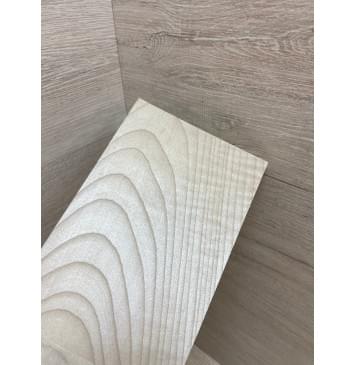 Клён Белый Явор, Волнистый заготовка накладки на головку грифа Смешанный ААА Волна А 9х118х195 мм-4