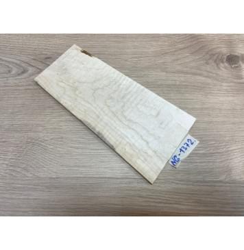 Клён Белый Явор, Волнистый заготовка накладки на головку грифа Тангент АА Волна АА 6х87-104х217 мм-8