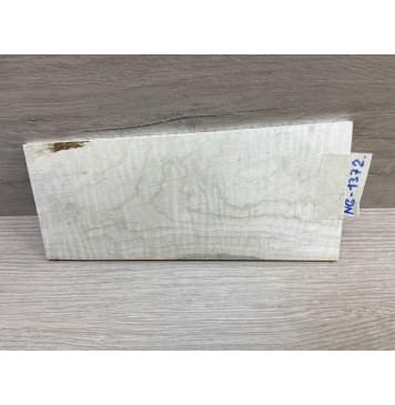 Клён Белый Явор, Волнистый заготовка накладки на головку грифа Тангент АА Волна АА 6х87-104х217 мм-9