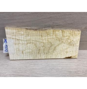 Клён Белый Явор, Волнистый заготовка накладки на головку грифа Тангент АА Волна АА 6х87-104х217 мм-0