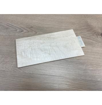 Клён Белый Явор, Волнистый заготовка накладки на головку грифа Тангент АА Волна АА 6х107-117х217 мм-7