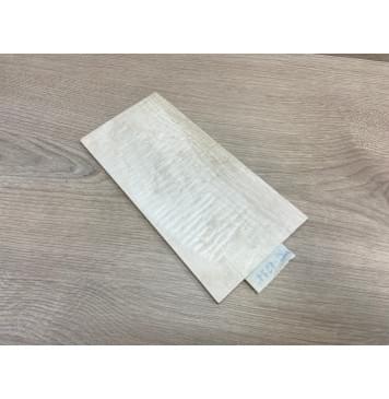 Клён Белый Явор, Волнистый заготовка накладки на головку грифа Тангент АА Волна АА 6х107-117х217 мм-12