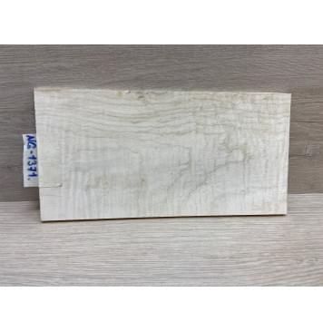 Клён Белый Явор, Волнистый заготовка накладки на головку грифа Тангент АА Волна АА 6х107-117х217 мм-10