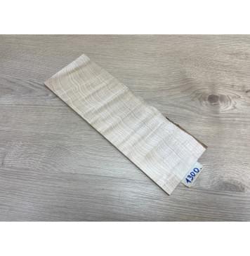 Клён Белый Явор, Волнистый заготовка накладки на головку грифа Смешанный ААА Волна ААА 6х105-115х335 мм-9