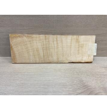 Клён Белый Явор, Волнистый заготовка накладки на головку грифа Смешанный ААА Волна ААА 6х105-115х335 мм-4