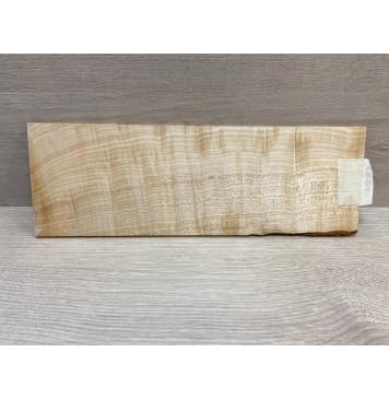 Клён Белый Явор, Волнистый заготовка накладки на головку грифа Смешанный ААА Волна ААА 4х105-115х335 мм-5