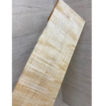 Клён Белый Явор, Волнистый заготовка накладки на головку грифа Смешанный ААА Волна ААА 4х105-115х335 мм-6