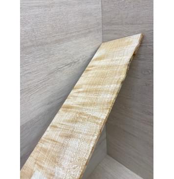 Клён Белый Явор, Волнистый заготовка накладки на головку грифа Смешанный ААА Волна ААА 4х105-115х335 мм-9