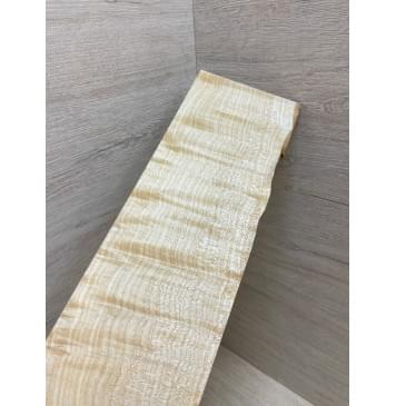 Клён Белый Явор, Волнистый заготовка накладки на головку грифа Смешанный ААА Волна ААА 3х105-115х335 мм-8