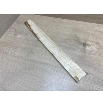 Клён Белый Явор, Волнистый заготовка накладки для электрогитары Смешанный А Волна ААА 11х57х534 мм-6