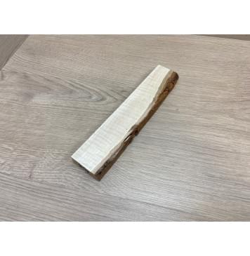 Клён Белый Явор, Волнистый заготовка для бриджа акустической гитары Смешанный ААА Волна ААА 16х24-35х225 мм-4