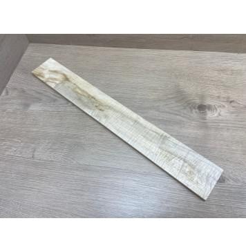 Клён Белый Явор, Волнистый заготовка накладки для электрогитары Смешанный АА Волна АА 8х75х550 мм-8