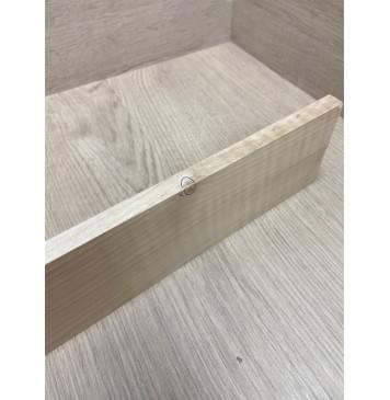 Клён Белый Явор, Волнистый заготовка накладки для электрогитары Смешанный ААА Волна АА 12х77х520 мм-12