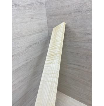 Клён Белый Явор, Волнистый заготовка накладки для электрогитары Смешанный ААА Волна АА 12х77х520 мм-6