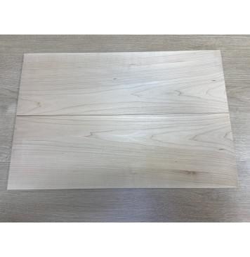 Клён Белый заготовка на топ Смешанный АА 8.5х176х527 мм - 2 шт. (книжкой)-0