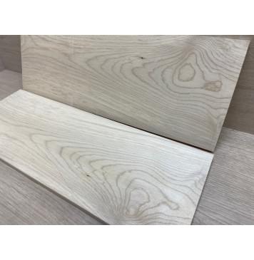 Клён Белый заготовка на топ Тангент А 8х160х455 мм - 2 шт. (книжкой)-5