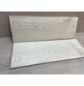 Клён Белый заготовка на топ Тангент А 8х160х455 мм - 2 шт. (книжкой)-2