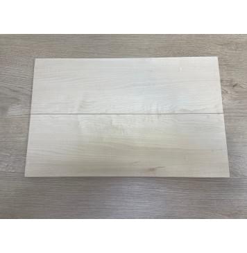 Клён Белый заготовка на топ для Тревел гитары Смешанный ААА 7.5х134х420 мм - 2 шт.(книжкой)-7