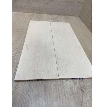 Клён Белый заготовка на топ для Тревел гитары Смешанный ААА 7.5х134х420 мм - 2 шт.(книжкой)-6