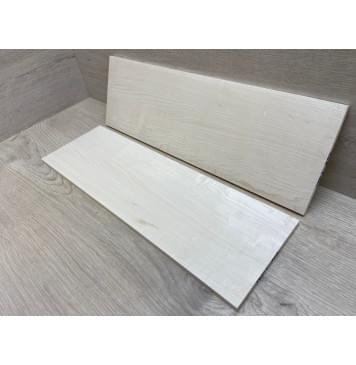 Клён Белый заготовка на топ для Тревел гитары Смешанный ААА 7.5х134х420 мм - 2 шт.(книжкой)-2