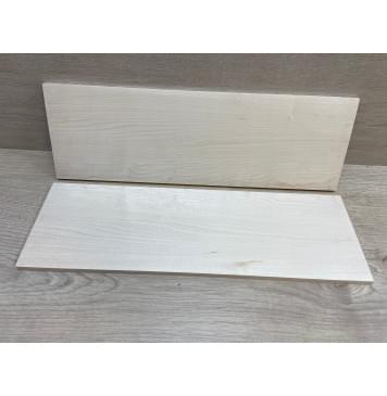 Клён Белый заготовка на топ для Тревел гитары Смешанный ААА 7.5х134х420 мм - 2 шт.(книжкой)-1