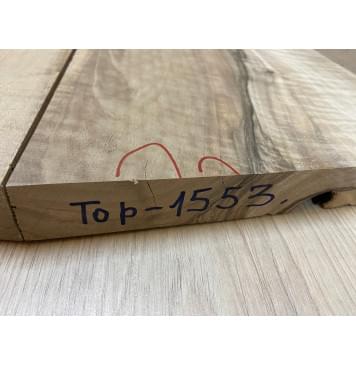 Орех Грецкий Волнистый заготовка на топ Смешанный АА Волна ААА 22х200-244х515-540 мм - 2 шт. (книжкой) Уценка-трещины-2