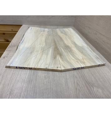 Клён Американский заготовка на топ Смешанный АА 11х210-215х570 мм - 2 шт. (книжкой)-6