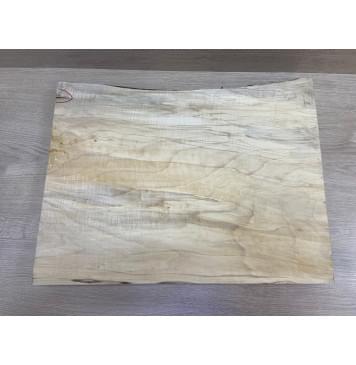 Клён Американский Волнистый заготовка корпуса Смешанный АА Волна А 48х370-390х500-512 мм (Массив)-1