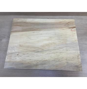 Клён Американский Волнистый заготовка корпуса Смешанный АА Волна А 48х370-390х500-512 мм (Массив)-3