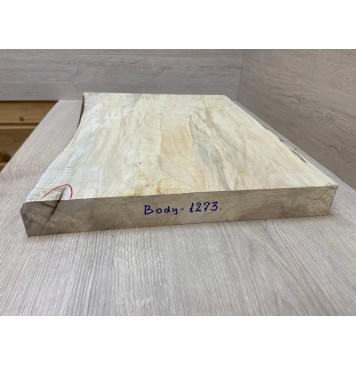 Клён Американский Волнистый заготовка корпуса Смешанный АА Волна А 48х370-390х500-512 мм (Массив)-6