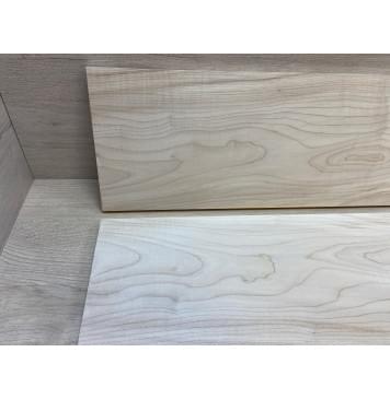 Клён Чёрный заготовка на топ Тангент ААА 17х194х650 мм - 2 шт. (книжкой)-5