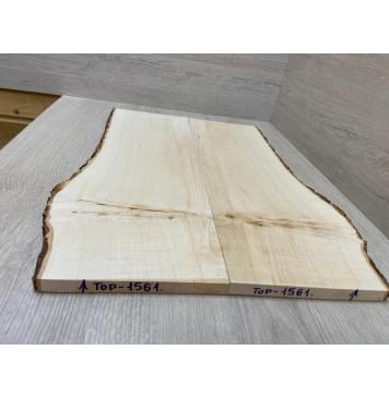 Ольха заготовка на топ  Смешанный АА 14х160-190х523 мм - 2 шт. (книжкой) Ольха заготовка на топ  Смешанный АА 14х160-190х523 мм - 2 шт. (книжкой)-6