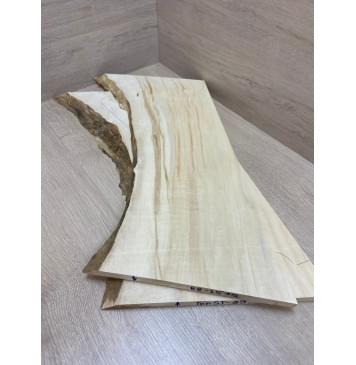 Клён Американский заготовка на топ Смешанный АА 15х190-255х540-560 мм - 2 шт. (книжкой)-1