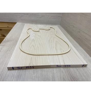 Клён Белый заготовка на топ Тангент АА 17х192х615 мм - 2 шт (книжкой)-2