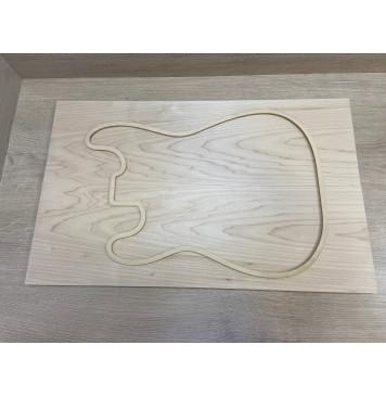 Клён Белый заготовка на топ Тангент АА 17х192х615 мм - 2 шт (книжкой)-3