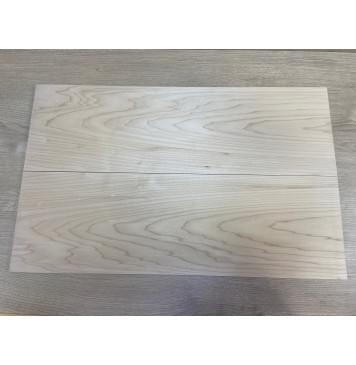 Клён Белый заготовка на топ Тангент АА 17х192х615 мм - 2 шт (книжкой)-4