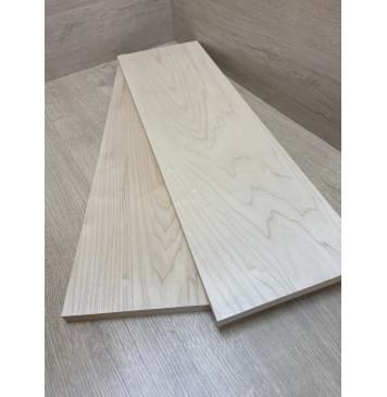 Клён Белый заготовка на топ Тангент АА 17х192х615 мм - 2 шт (книжкой)-8