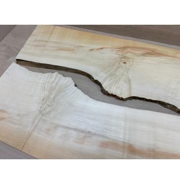 Клён Американский Каповый заготовка на топ Смешанный ААА 17.8х190-220х595 мм - 2шт (книжкой)-4