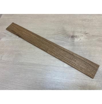 Зебрано "Птичий Глаз" заготовка накладки для электрогитары Радиал АА 7.5(6.5)х67х580 мм-0