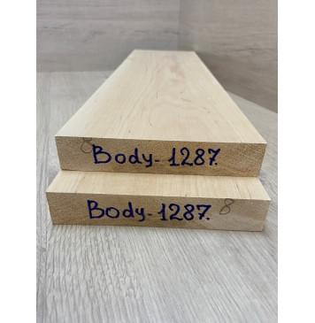 Ольха заготовка корпуса Тангент АА 31х167х550-572 мм (2 шт)-6